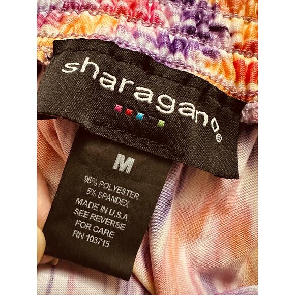 Sharagano Women's Wide Leg Palazzo Pants Fun Design Size Medium - Picture 8 of 9